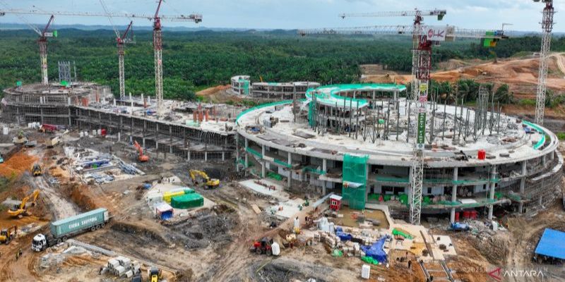 Masjid Negara IKN Belum Bisa Dipakai Salat Id