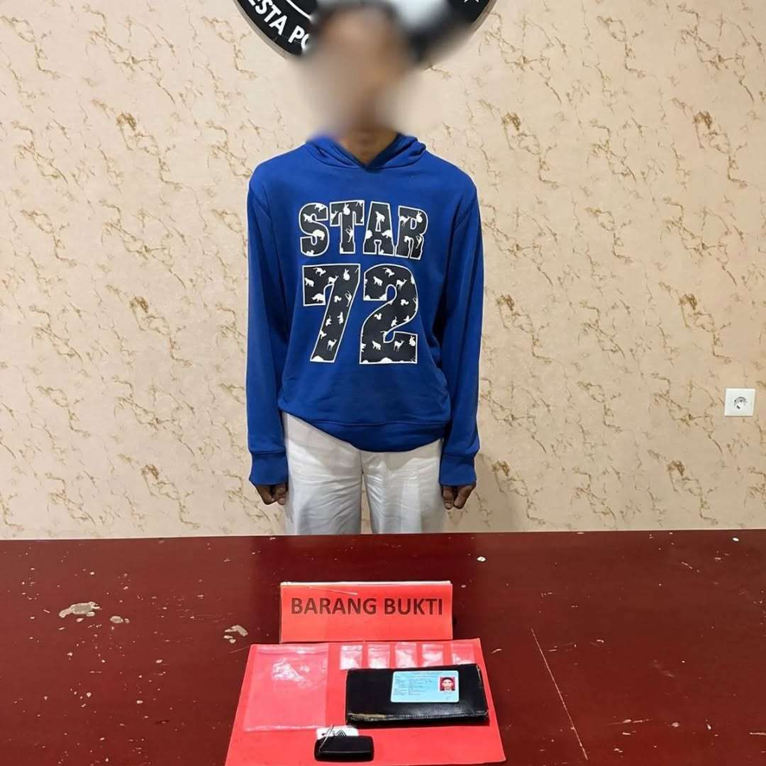 SZI Ditangkap Atas Dugaan Kepemilikan 4,94 Gram Sabu