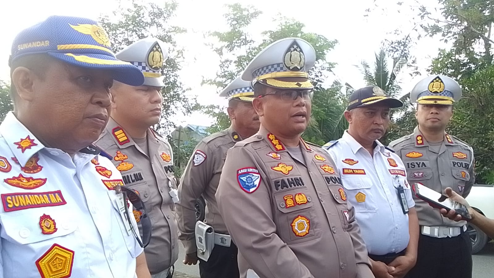 Jelang Operasi Ketupat, Ditlantas Polda Kalsel Inspeksi Jalan Rawan Laka dan Banjir