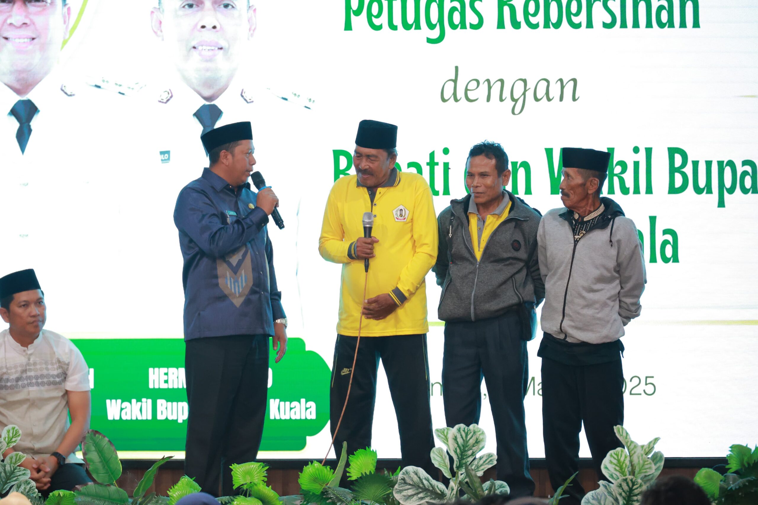 Kompak Hadiri Silaturahmi, Bupati dan Wabup Batola Janji Lebih Perhatikan Petugas Kebersihan