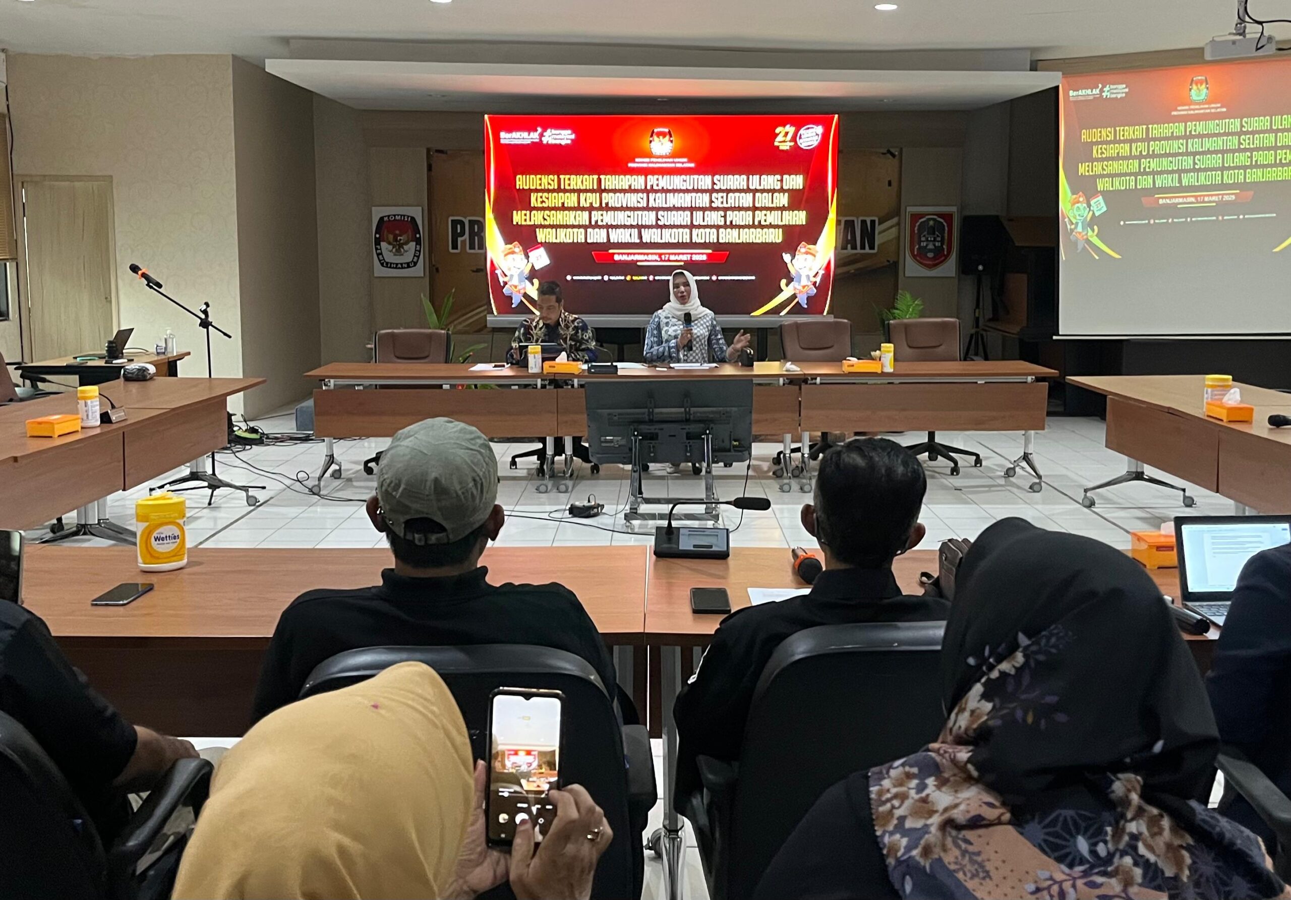 GMPD Minta KPU Kalsel Buka Ruang Tim Pemantau PSU Banjarbaru