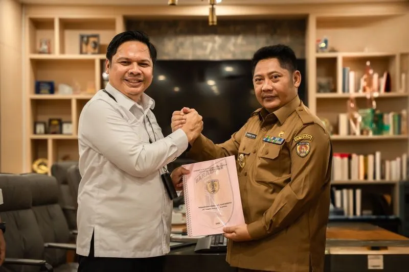 Bupati HST dan Kementerian PU Bahas Jalan Lingkar