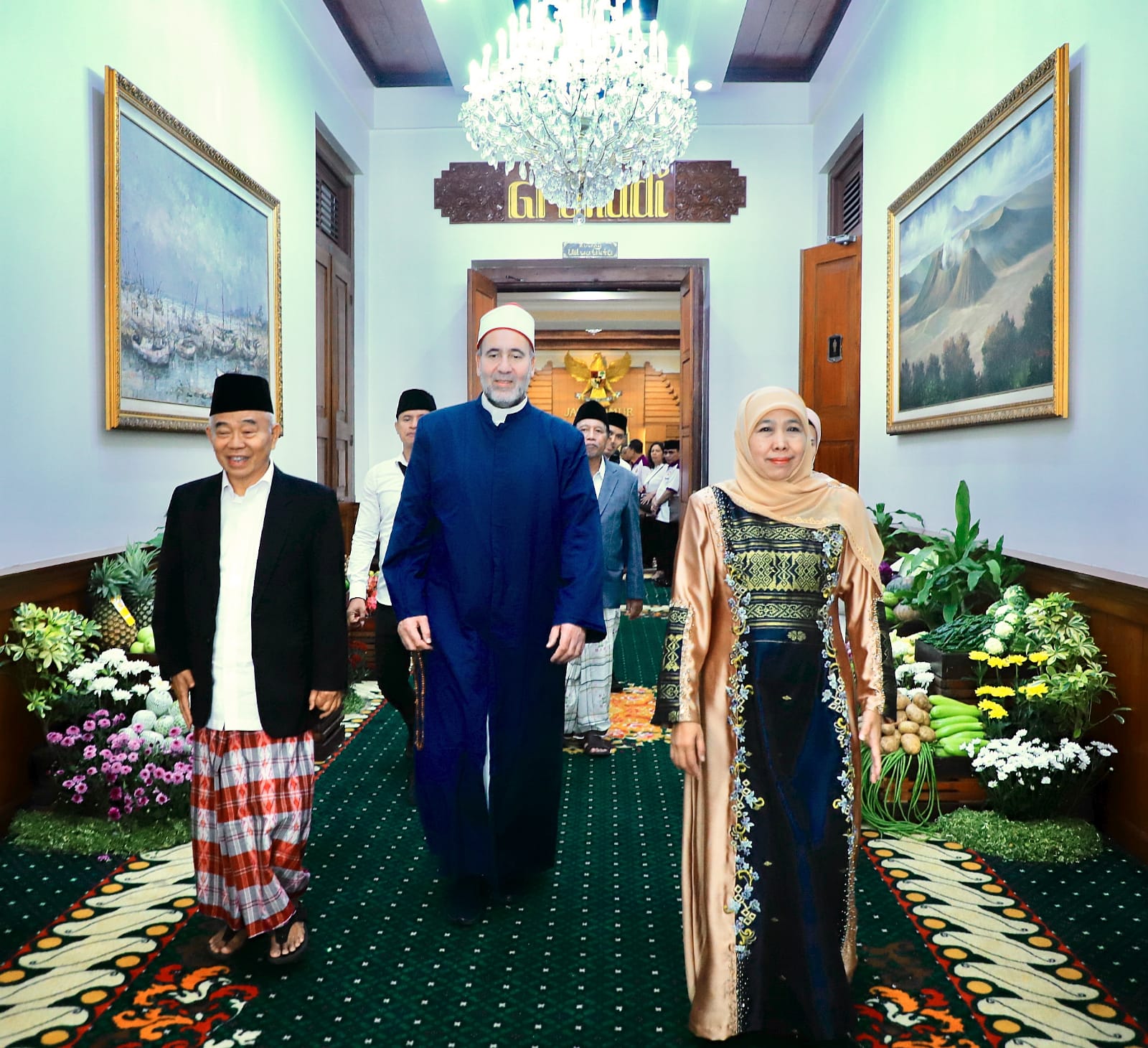 Gubernur Khofifah Sebut Sinergitas dan Keguyuban Pimpinan Kunci Ketentraman Masyarakat