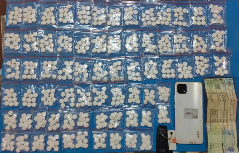 Bawa 700 Butir Carnophen, Supandi Ditangkap di Pulau Laut Timur