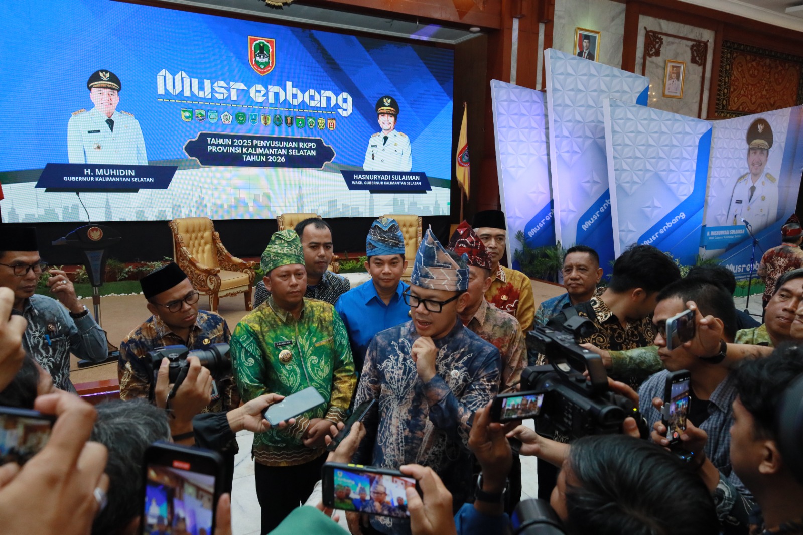 Bupati Batola Hadiri Musrenbang Penyusunan RKPD Kalsel