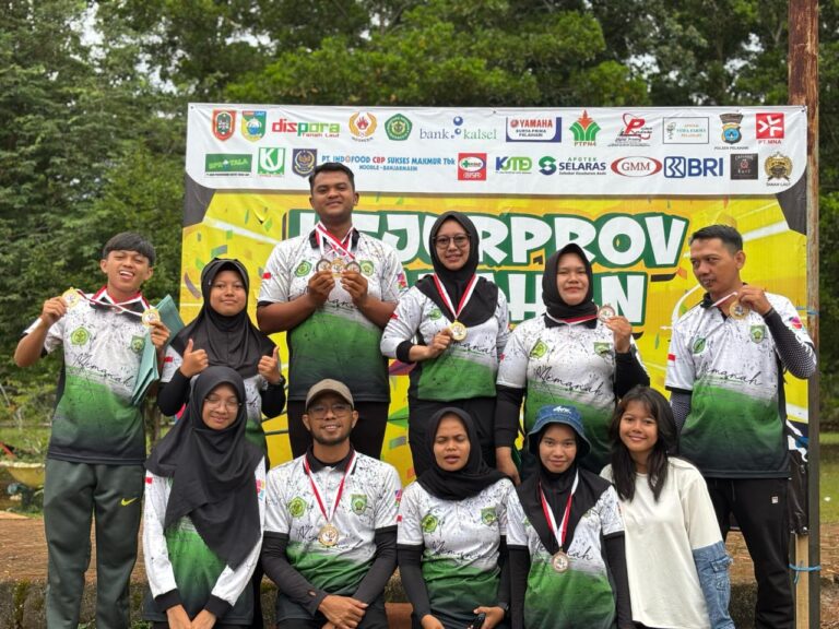 Di Kejurprov Kalsel, Atlet Cabor Panahan Balangan Meraih Enam Medali