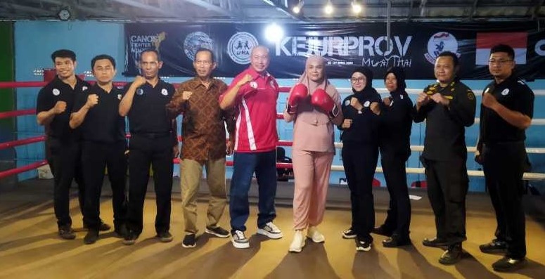 Resmikan Kejurprov Muaythai 2025