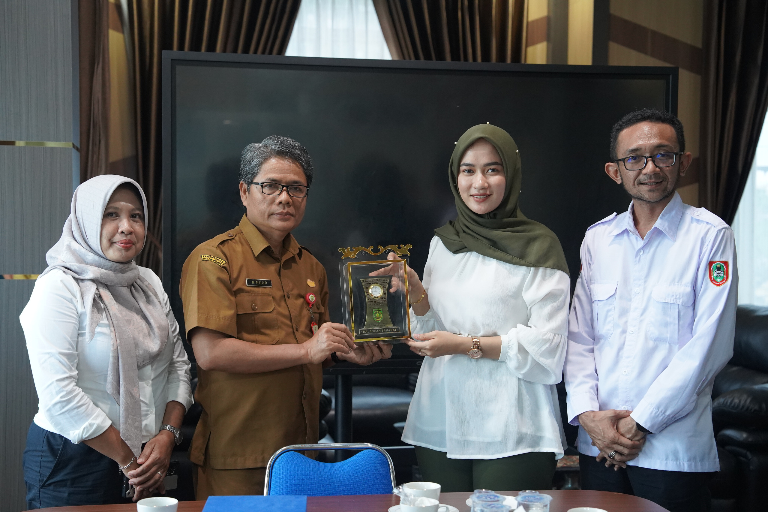 Pemkab Balangan Terima Kunjungan KPID Kalsel
