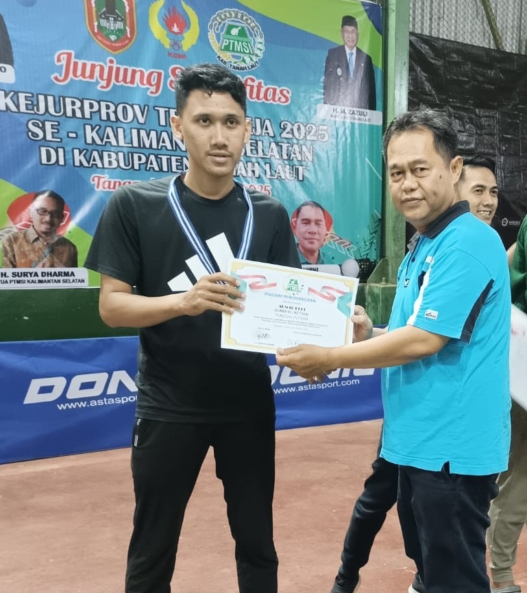 Kejurprov Tenis Meja 2025, Banjarmasin Juara Umum