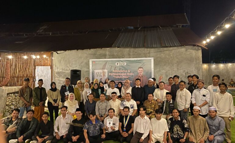 Ali Syahbana Luncurkan Buku ‘Teduh Pikir’ Sebagai Sahabat Mental Generasi Muda