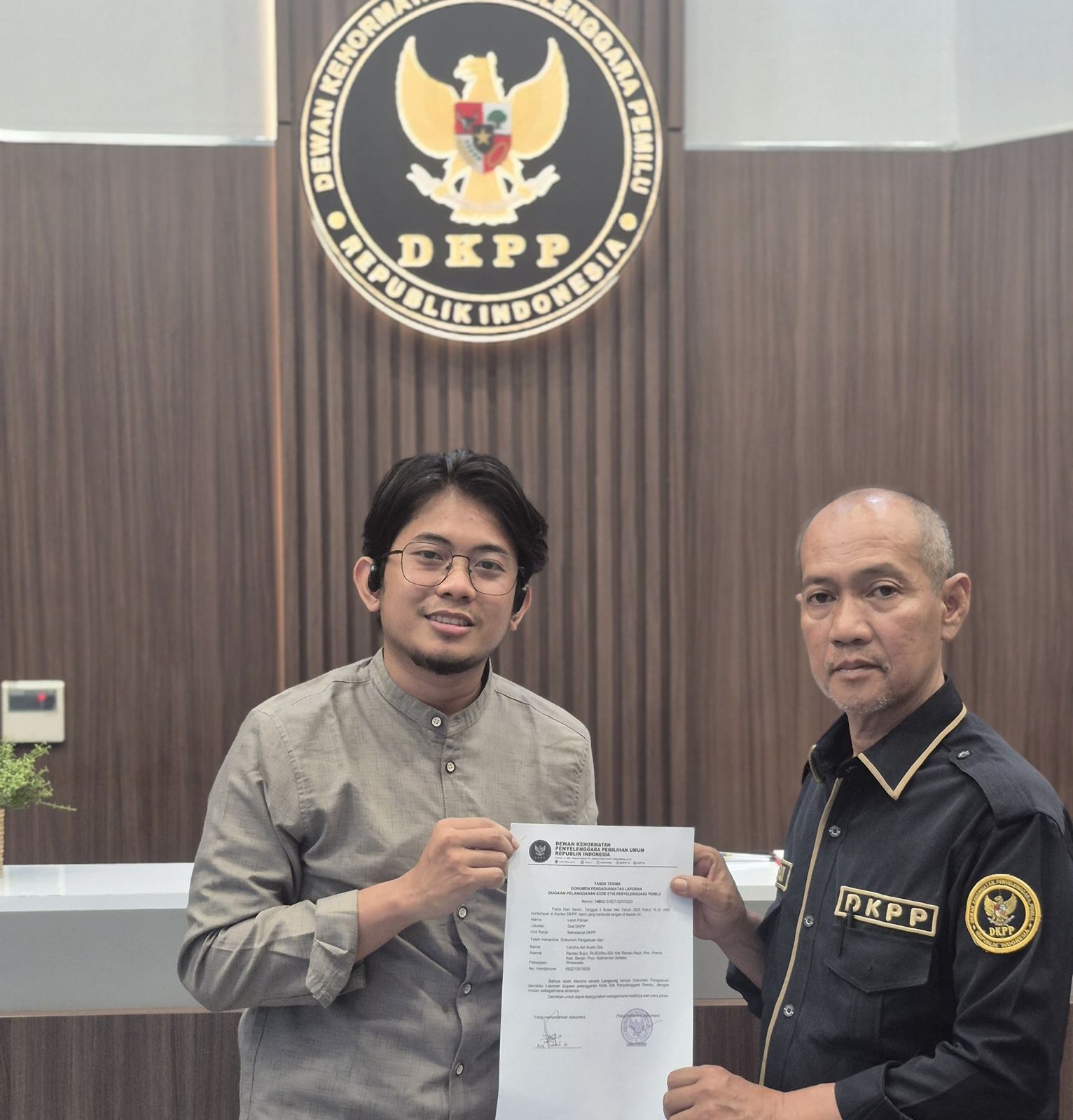 Bawaslu Banjarbaru Dilaporkan ke DKPP atas Dugaan Kriminalisasi Pengawas Pemilu LPRI