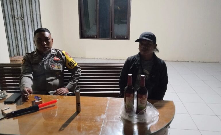 Beli Miras di Kaltim, Pemotor Ini Diamankan di Pamukan Utara