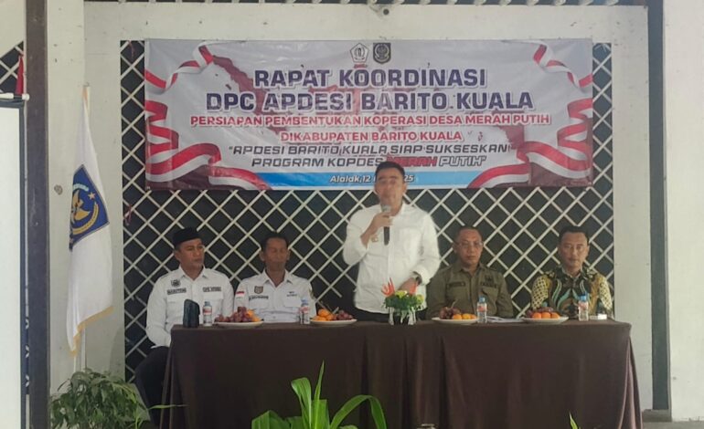 Wabup Batola: Koperasi Merah Putih Instruksi Presiden Tingkatkan Kesejahteraan Desa