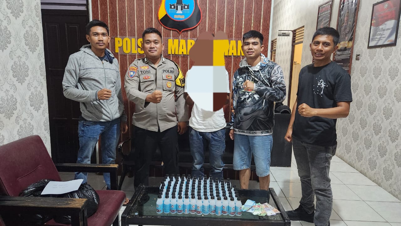 4 Pengedar Gaduk Ditangkap Polsek Marabahan saat Operasi Sikat Intan