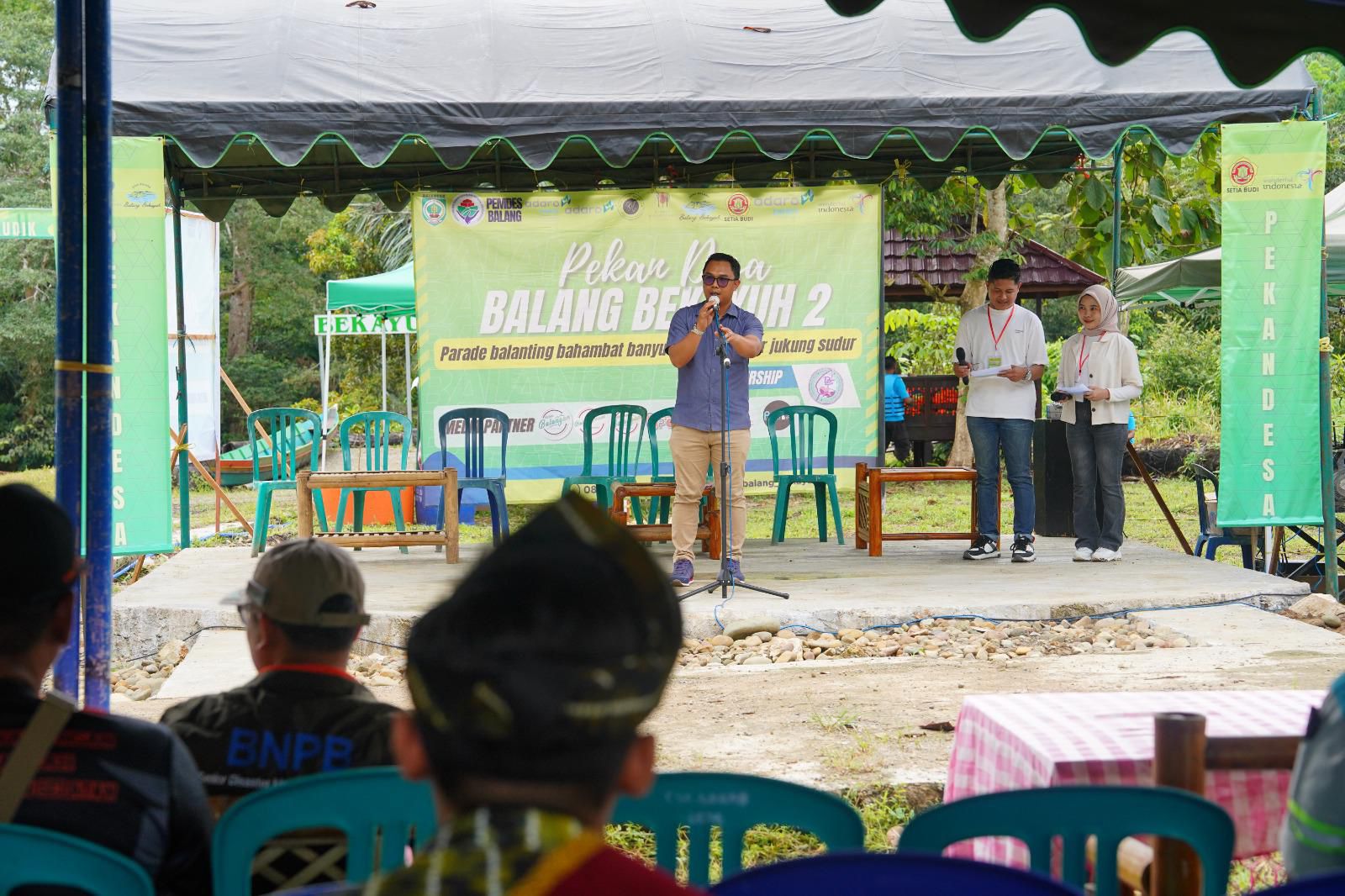 Tingkatkan Potensi Desa, Pemdes Balang Gelar Pekan Desa Balang Bekayug 2