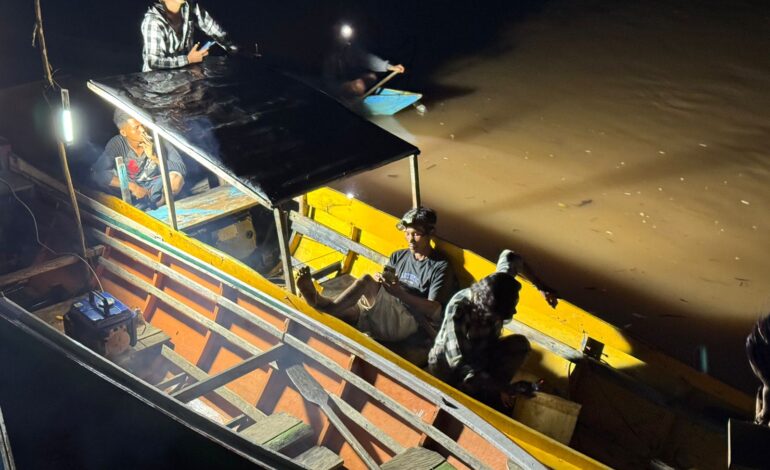 Pemancing Hilang di Kegelapan Sungai, Diduga Diterkam Buaya di Manunggul Lama