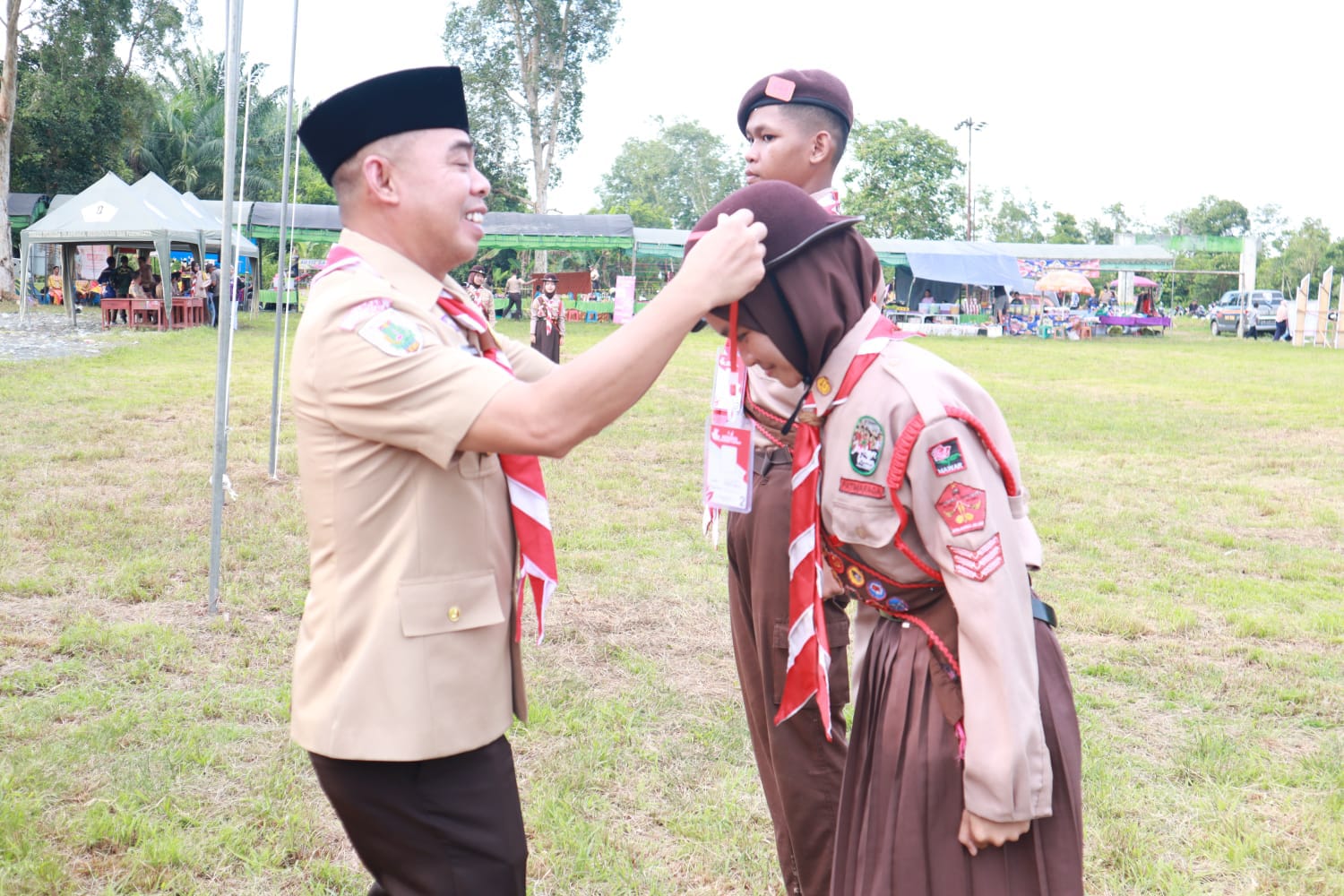 Wabup Barito Kuala Buka Jambore Penggalang Cabang Tahun 2025