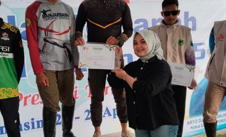 Kejurprov Berkuda Memanah 2025, Medali Terbanyak Diraih Tabalong