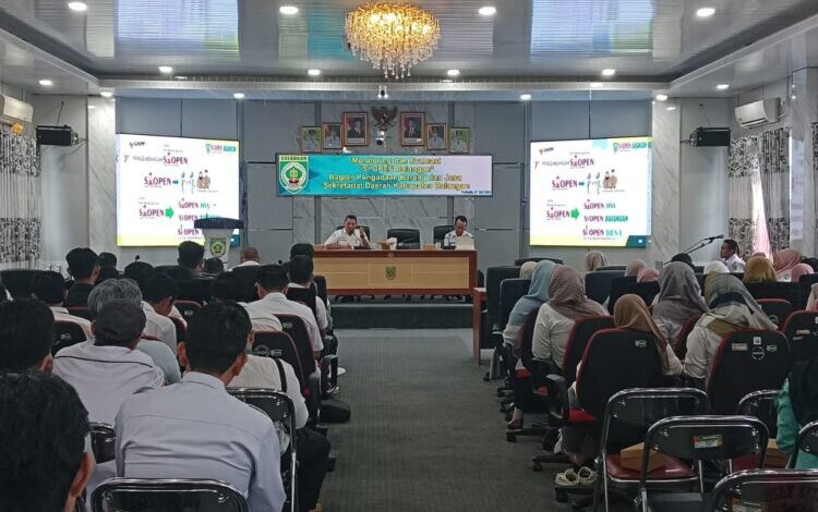 Pemkab Balangan Gelar Evaluasi Si Open untuk Sistem Digital Pengadaan Barang dan Jasa