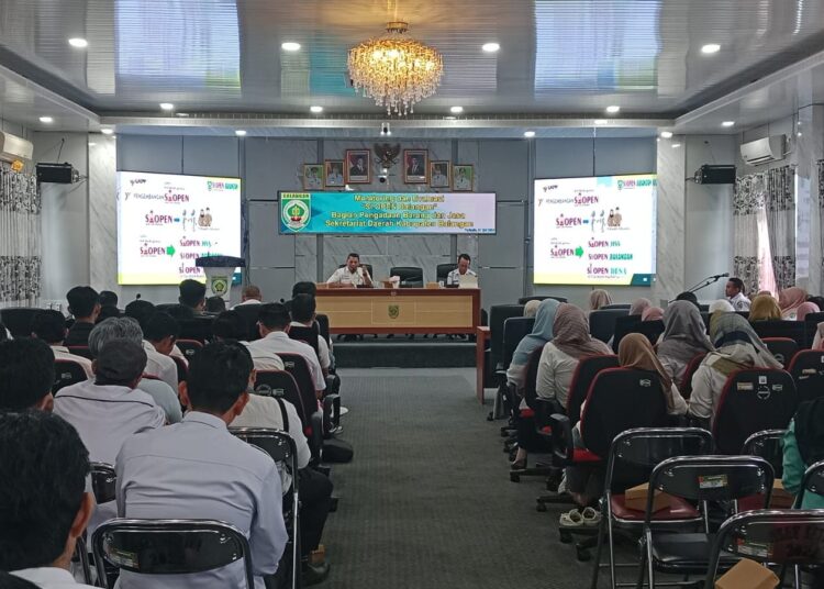 Pemkab Balangan Gelar Evaluasi Si Open untuk Sistem Digital Pengadaan Barang dan Jasa