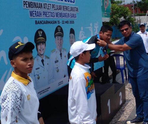 Banjarbaru Raih Medali Terbanyak Cabang Renang, Juara Umum POPDA 2025