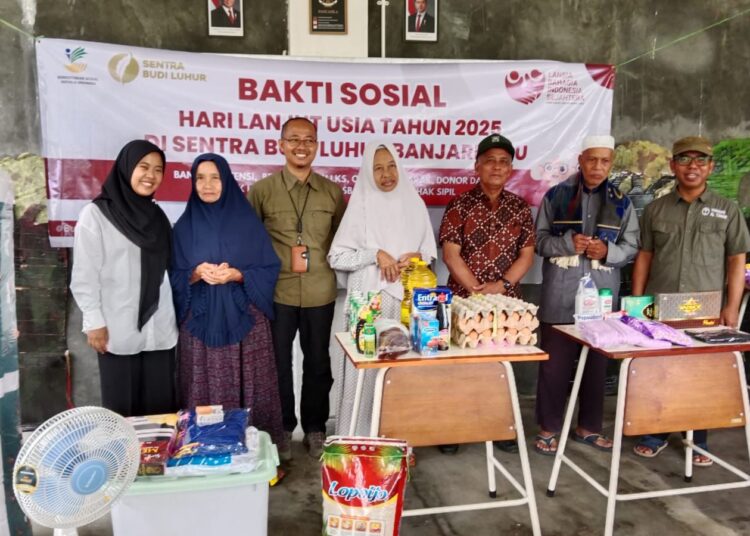 Pemerlu Atensi Sosial di Balangan Terima Bantuan dari Kementerian Sosial RI