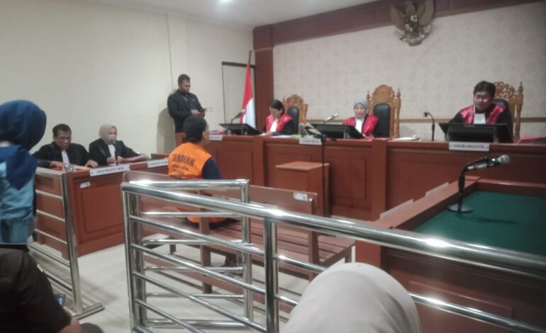 Arianto Dituntut 3 Tahun Penjara atas Dugaan Penipuan Hampir Rp1 Miliar