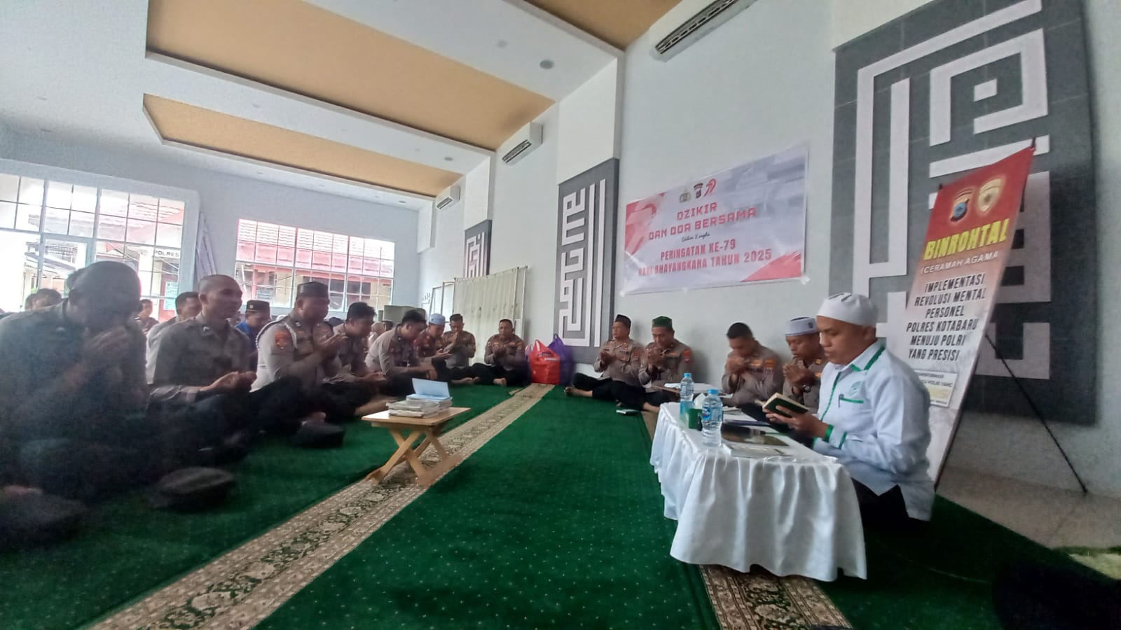 Dzikir dan Doa Bersama Dalam Rangkaian Hari Bhayangkara ke-79