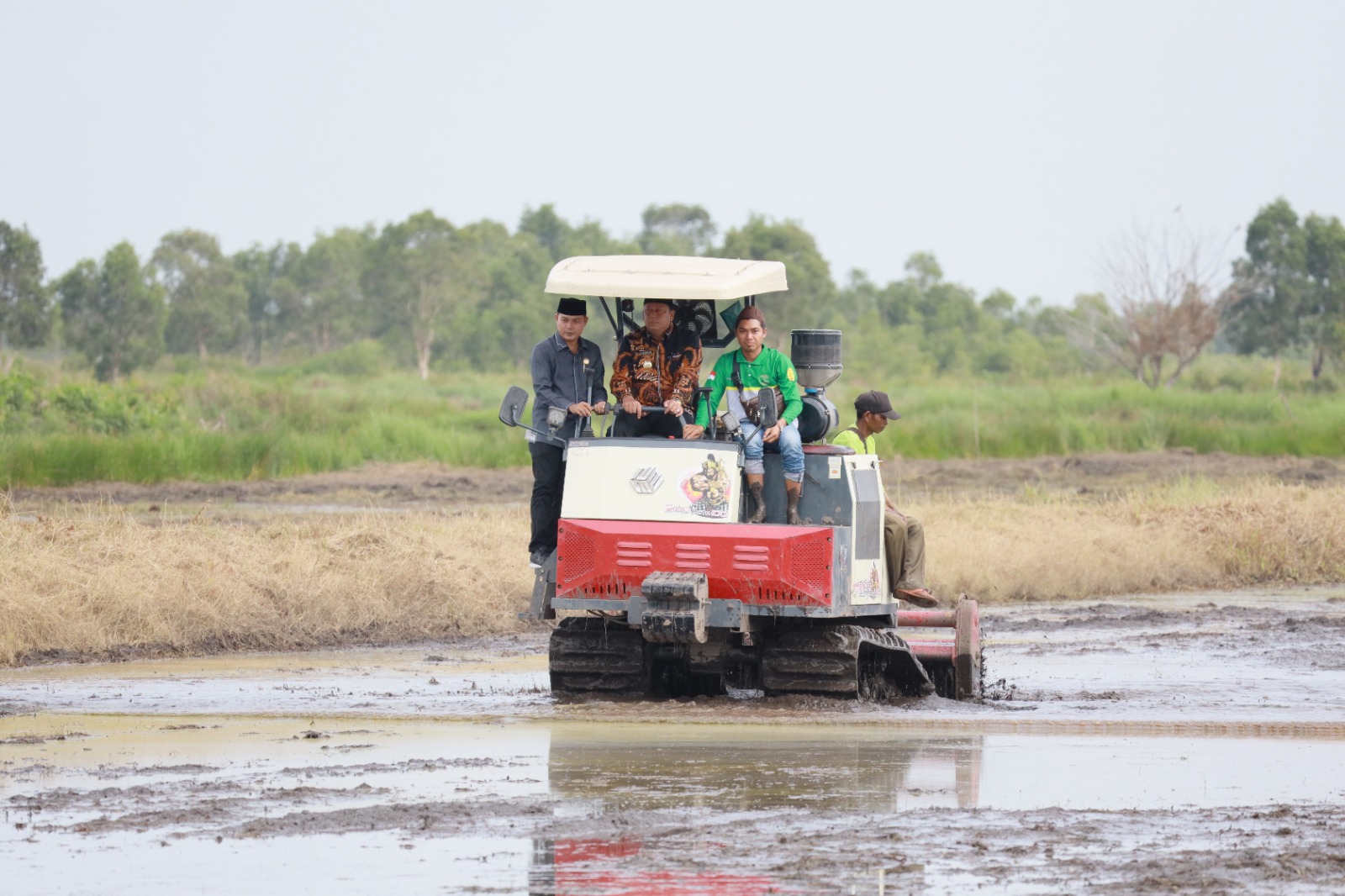 Bupati Barito Kuala Dukung Pertanian Berkelanjutan Capai 3 Kali Panen Setahun