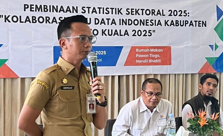 Bina Statistik Sektoral, BPS dan Diskominfo Minta Produsen Data Aktif