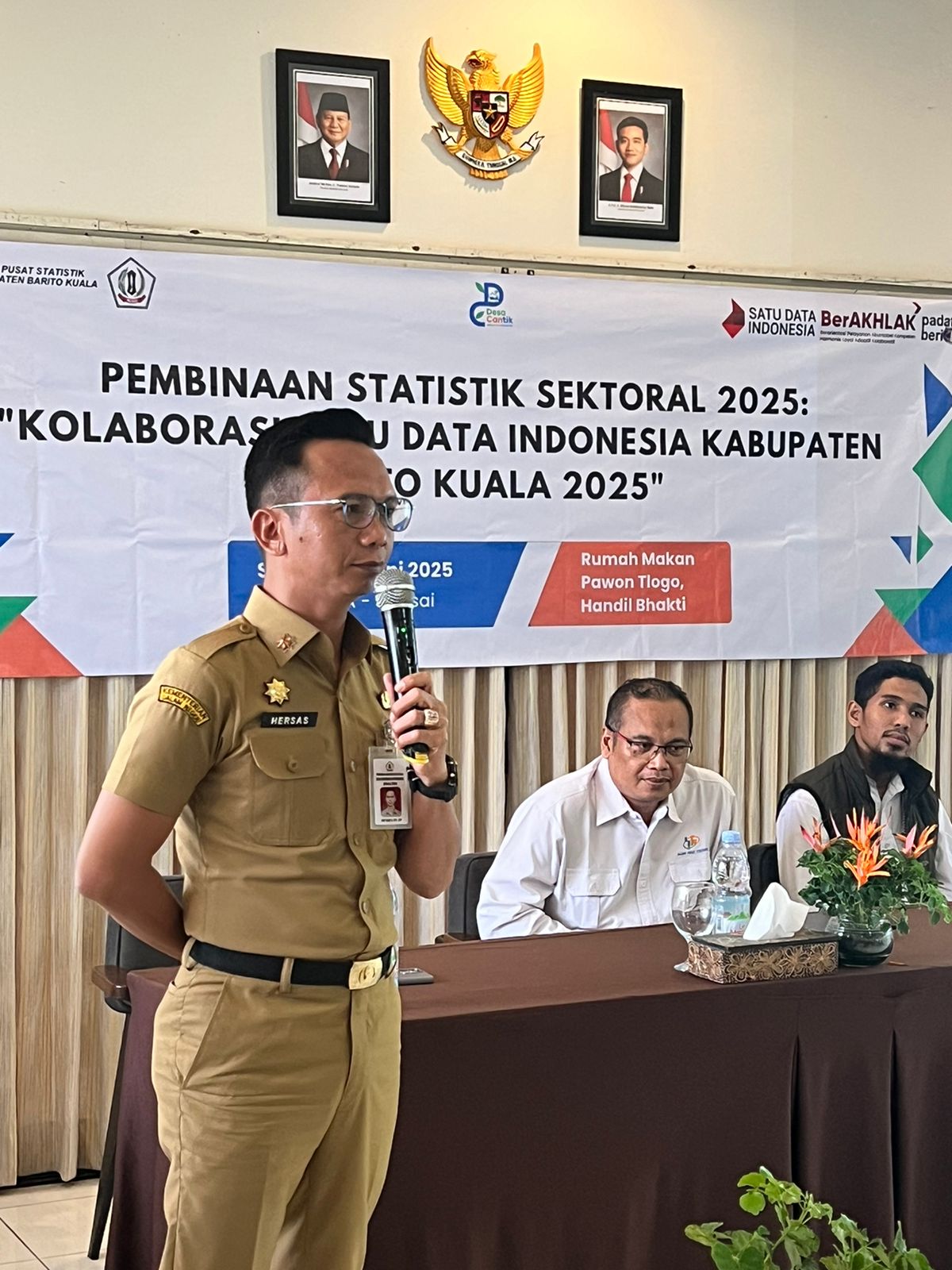 Bina Statistik Sektoral, BPS dan Diskominfo Minta Produsen Data Aktif