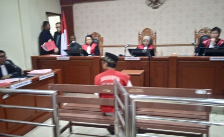Simpan 483 Gram Sabu, Dendy Wardhana Divonis 10 Tahun Penjara dan Denda Rp1,5 Miliar