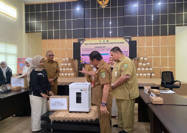 Pemkab Balangan Ingin Pengelolaan Arsip Secara Profesional dan Tertib