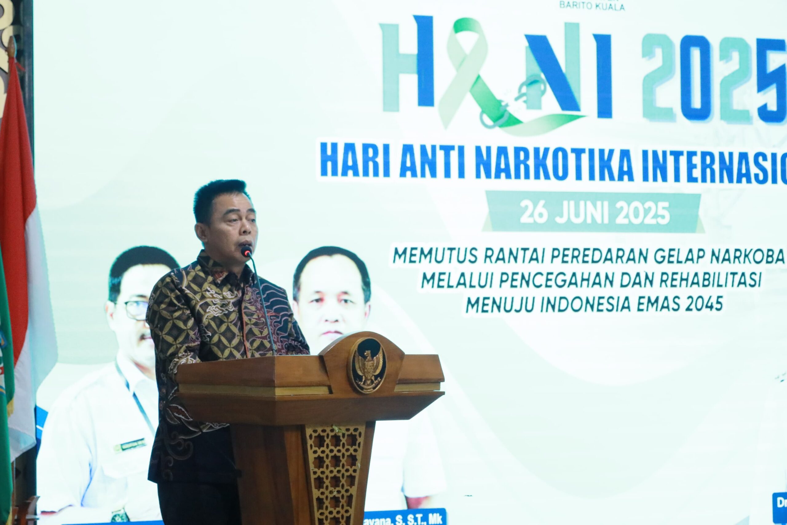 Peringatan HANI 2025, Wabup Batola Tegaskan Komitmen Perawang Melawan Narkoba
