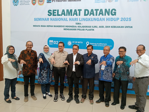 Freeport Indonesia Rehabilitasi 500 Hektar Mangrove di Kalimantan Selatan