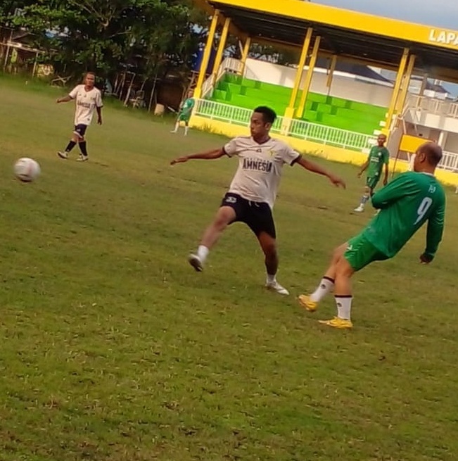 Laga Allstars dengan ASR FC, Hadapi Turnamen Legend Gubernur Muhidin Cup 2025