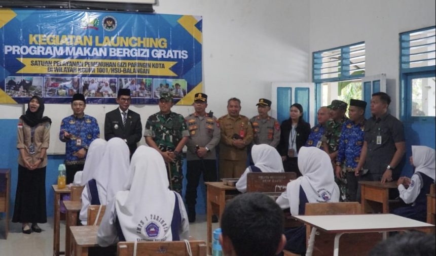 Pemkab Balangan dan TNI-Polri Komitmen Dukung Makan Bergizi Gratis