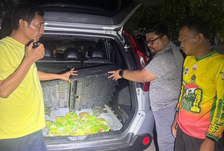 Petugas Gabungan Ungkap 48 Bungkus Sabu Asal Malaysia