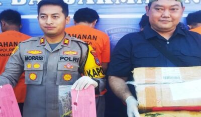 Selundupkan 500 Gram Ganja ke Banjarmasin