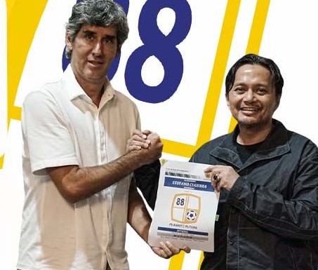 Barito Putra, Kontrak Stefano Cugurra sebagai Pelatih Anyar