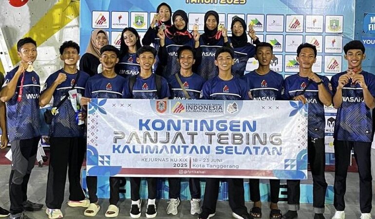 Panjat Tebing KU Kalsel, Lima Besar di Kejurnas