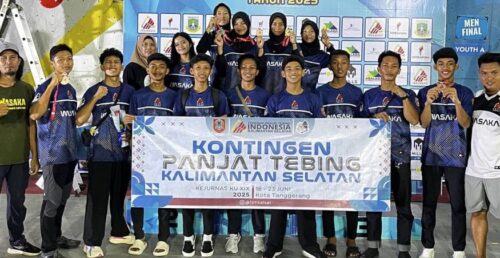 Panjat Tebing KU Kalsel, Lima Besar di Kejurnas