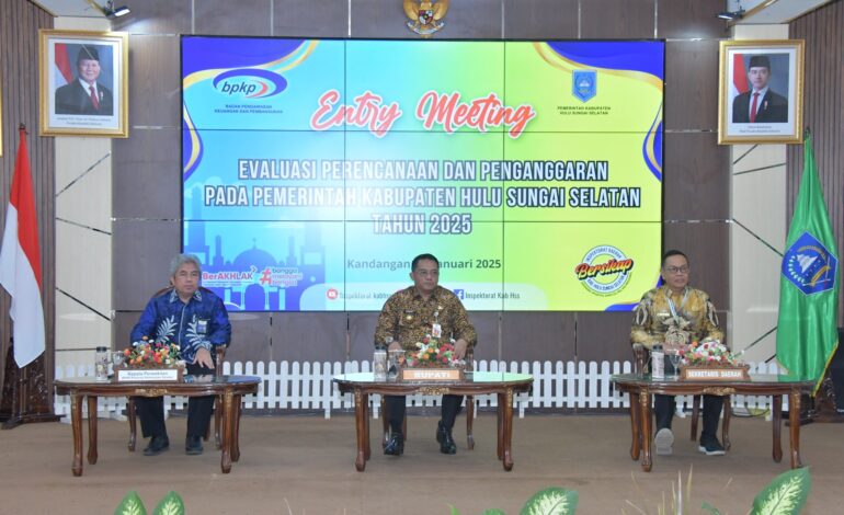 Pemkab HSS dan BPKP Kalsel Bersinergi Wujudkan Perencanaan & Penganggaran Berkualitas di 2025