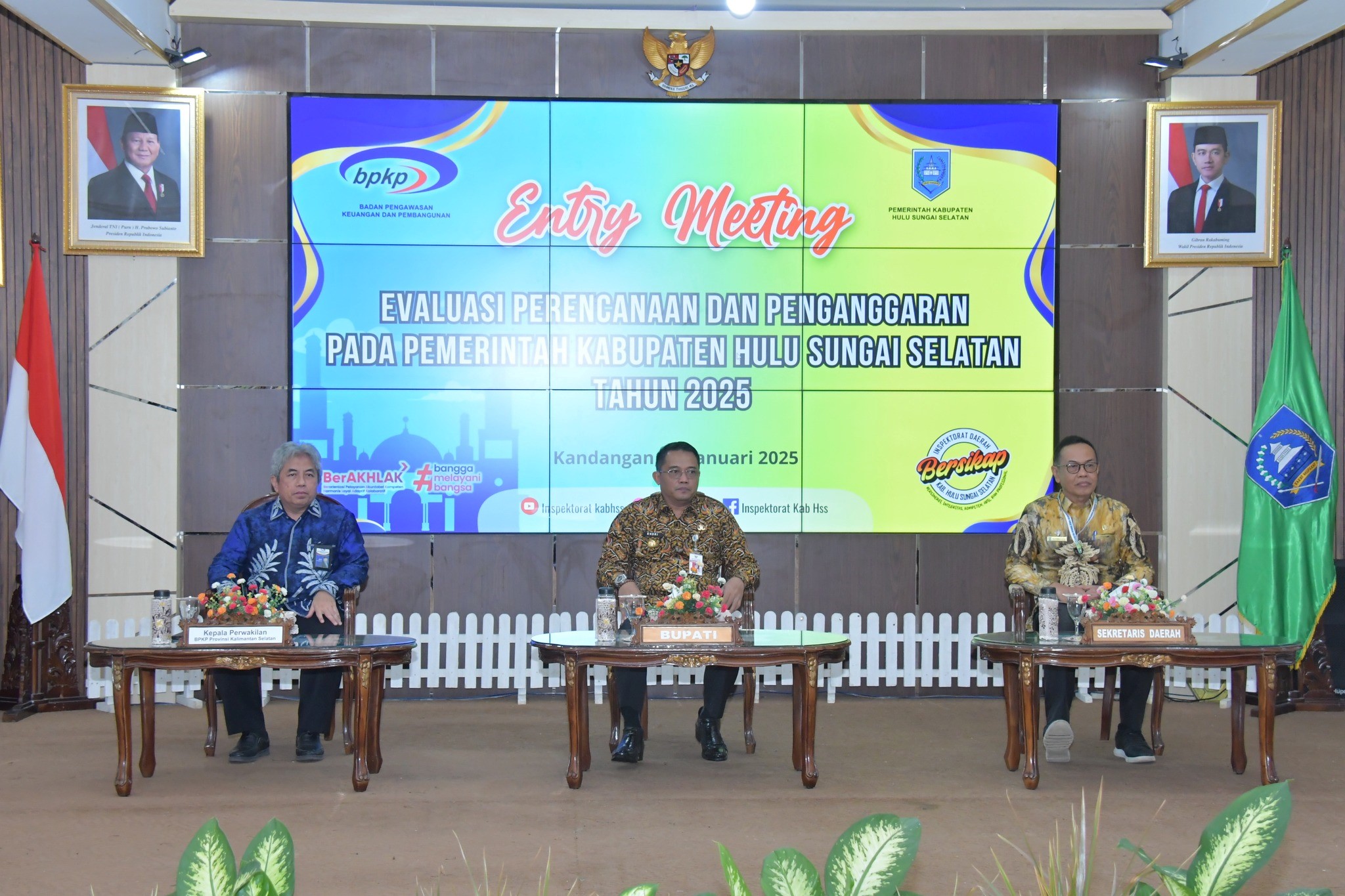 Pemkab HSS dan BPKP Kalsel Bersinergi Wujudkan Perencanaan & Penganggaran Berkualitas di 2025