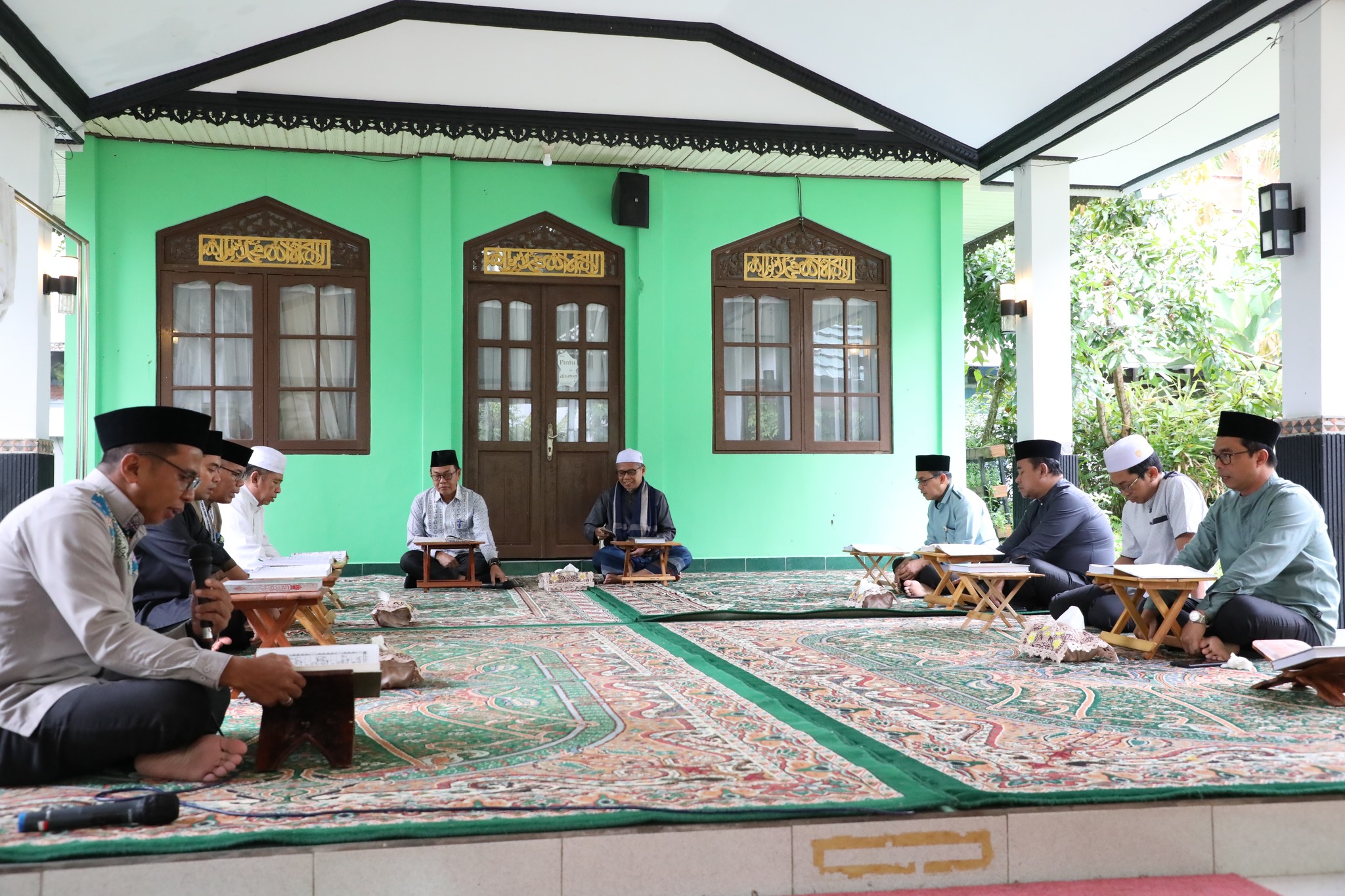 PEMKAB HSS MELAKSANAKAN KEGIATAN RUTIN KHATAMAN AL-QUR’AN DAN TAUSIYAH AGAMA