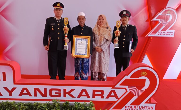 Polisi dan Warga Binaan Polres Kotabaru Raih Prestasi HUT ke-79 Bhayangkara