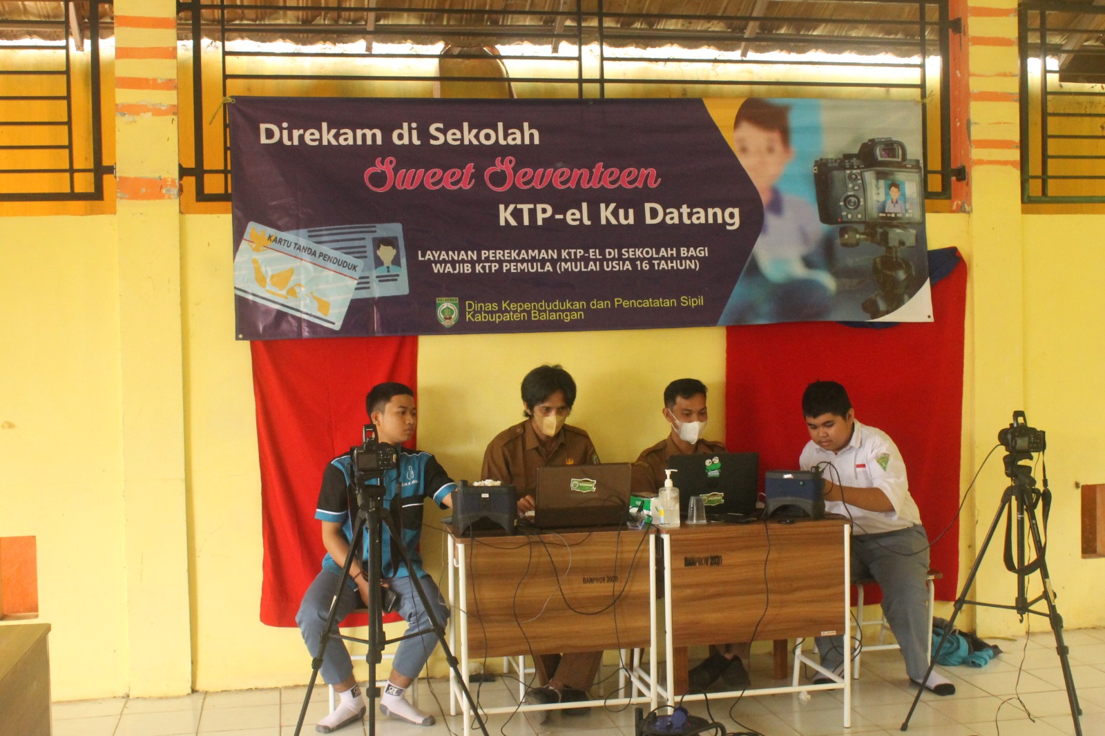 Disdukcapil Balangan Tingkatkan Cakupan KTP Elektronik untuk Pelajar dan Remaja