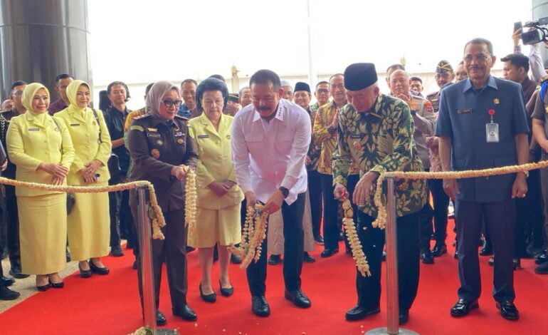 Gedung Baru Kejari Kalsel Diresmikan, Jaksa Agung Janji Tindak Jajarannya yang Bermain Proyek