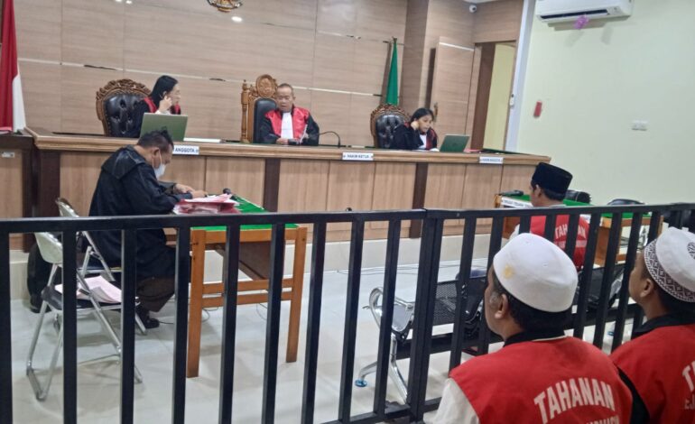 Bawa 50 Gram Sabu, Terdakwa Gusti Taupik Rahman Dituntut 8 Tahun Penjara