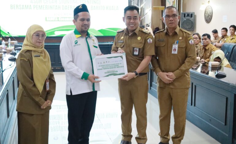 Pemkab Batola Gelar Kolaborasi Program Gerakan Orang Tua Asuh Cegah Stunting